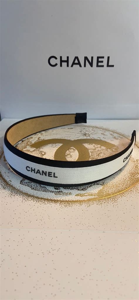 chanel ribbon headband|chanel headwear canada.